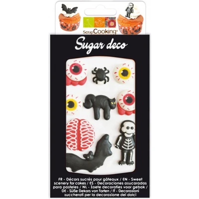 Afbeelding van ScrapCooking Sugar Decorations Horror Set/8