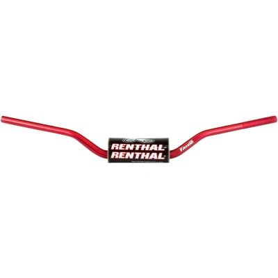 Afbeelding van Renthal 604 Carmichael Fatbar Stuur OEM Honda Kawasaki Rood