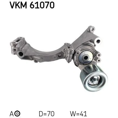 Afbeelding van Skf Spanrol (poly) V riem VKM 61070