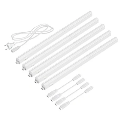 Afbeelding van parlat LED kastarmaturen Rigel, 57,3 cm elk, 790lm warm wit, set van 5