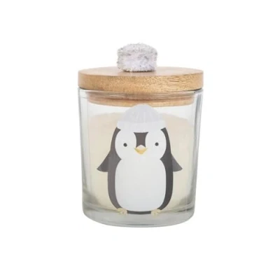 Afbeelding van Frosted Vanille Pinguïn Kaars Charmante winterdecoratie, geparfumeerd met zoete vanille, ambachtelijk design, cadeau voor vakantie en huissfeer