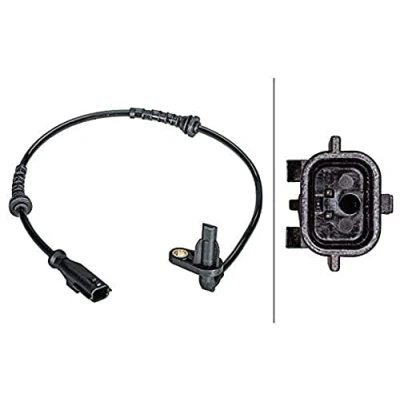 Afbeelding van HELLA 6PU 012 679 341 ABS sensor Achteras Actieve 2 450 DACIA: Logan I Saloon, Sandero