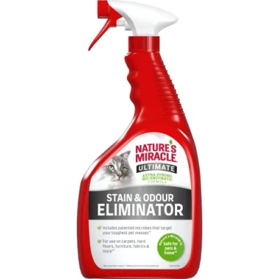 Afbeelding van 946ml Nature&#039;s Miracle Ultimate Cat vlek en geurverwijderaar