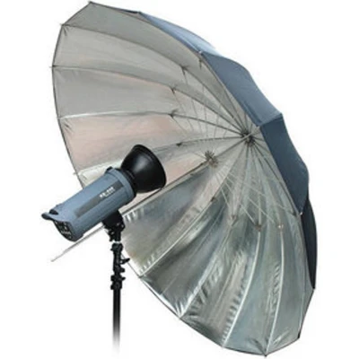 Afbeelding van Bresser Jumbo Paraplu SM 09 162 cm Zilver/Zwart