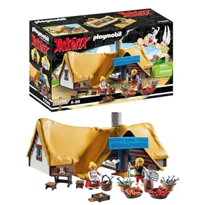Image de Playmobil Astérix 71266 Hutte d&#039;Ordralfabétix