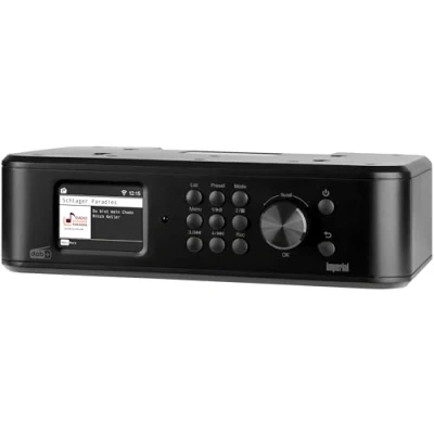 Afbeelding van Imperial Dabman i460 internetradio met DAB+ FM bluetooth Wi Fi onderbouw zwart