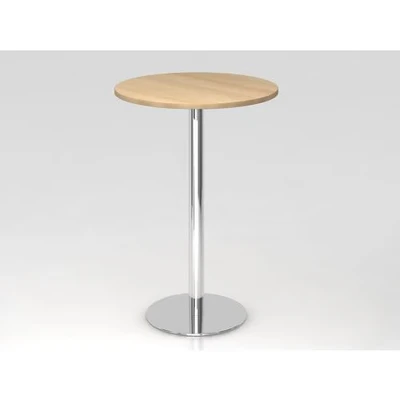 Afbeelding van hjh OFFICE PRO Bistro H80R C Systeem conferentietafel Eik / chroom