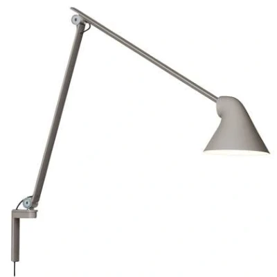 Afbeelding van Louis Poulsen NJP long arm wandlamp LED grijs