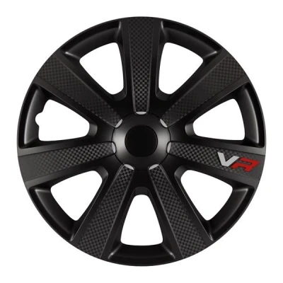 Afbeelding van Gorecki Wieldoppenset VR Carbon 15&quot; zwart 2211113