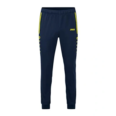 Afbeelding van JAKO Allround Trainingsbroek, Heren, Maat: 56, Marine/neongelb