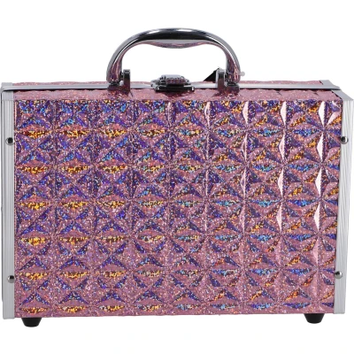 Afbeelding van Casuelle Make Up Koffer Roze Holografisch