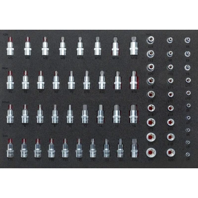 Afbeelding van VIGOR V2837 Gereedschapmodule 64 35 393 563 Dukvoetset (demontage) voor compacte wiellager