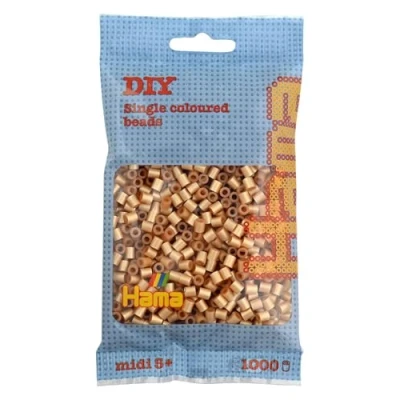 Image de Hama 207 61 Loisirs Créatifs Perles et Bijoux Sachet 1000 Or