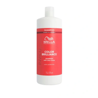 Afbeelding van Wella Invigo Color Brilliance Shampoo Gekleurd &amp; Dik Haar 1000ml Haibu by Kapperskorting.com