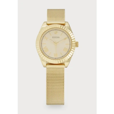 Afbeelding van Guess MINI LUNA Horloge goldcoloured, Dames, Maat: One Size, Gold/coloured
