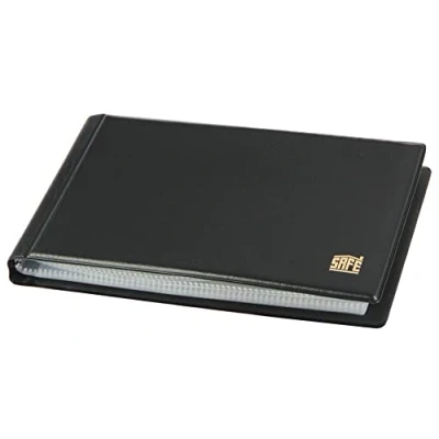 Afbeelding van Safe 6003 Zakalbum, zwart, met 20 transparante vellen, voor 40 oude of moderne ansichtkaarten