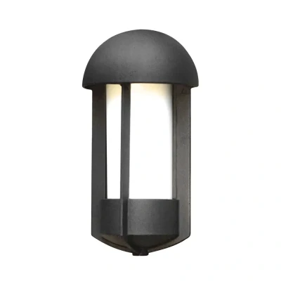 Afbeelding van Konstsmide Tyr 510 752 Buitenlamp (wand) Spaarlamp, LED E27 60 W Zwart