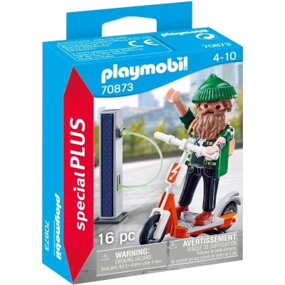 Afbeelding van Playmobile Playmobil Special Plus Hipster met e scooter