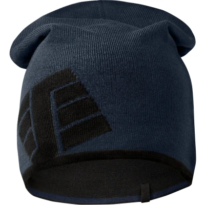 Afbeelding van Snickers 9015 Reversible Beanie Donker Blauw/Zwart