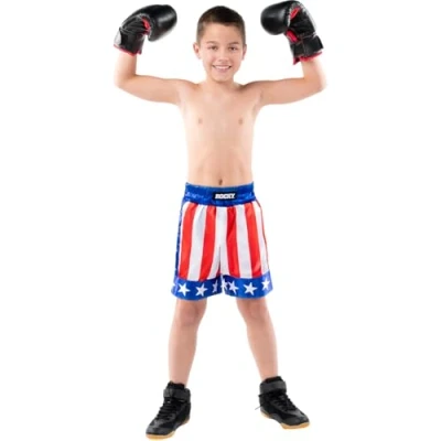 Afbeelding van FUNIDELIA Rocky Balboa kostuum voor jongens 7 9 jaar (134 146 cm)