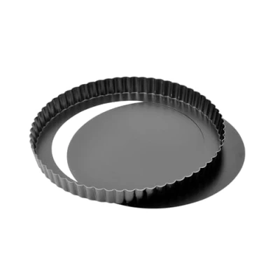 Image de Kaiser moule à tarte démontable delicious 28 cm noir
