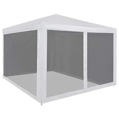 Afbeelding van Partytent met 4 mesh zijwanden 3x3 m