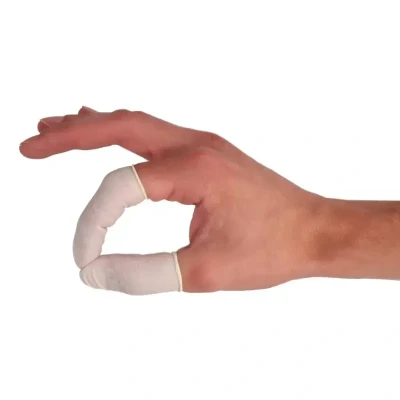 Afbeelding van Fingertips Finger Condoms CMT Latex Powdered Size XL