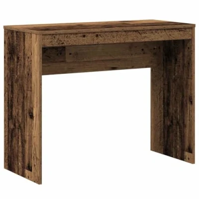 Afbeelding van vidaXL Bureau 90x40x72 cm bewerkt hout oud houtkleurig