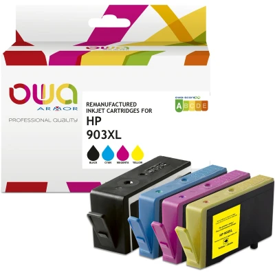 Afbeelding van Armor K10451OW inktcartridge Compatibel Zwart, Cyaan, Magenta, Geel 4 stuk(s)