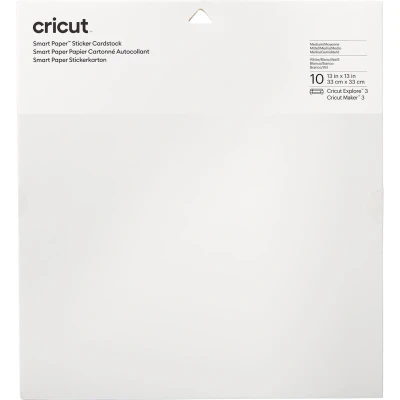 Afbeelding van Cricut Smart Paper™ Gekleurd karton Snijbreedte 30.5 cm Wit