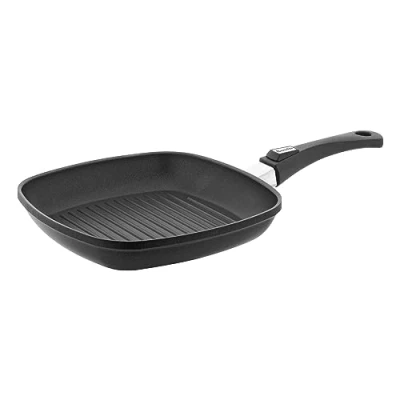 Afbeelding van Berndes Vario Click Induction grillpan aluminium Ø 30 cm Zwart
