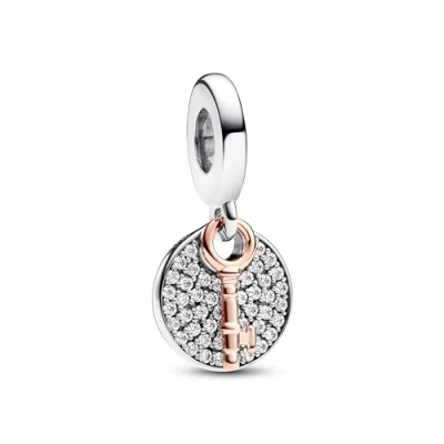 Afbeelding van Pandora Moments 925 Sterling Zilveren Bedel Met Róse Gouden Plating 783236C01