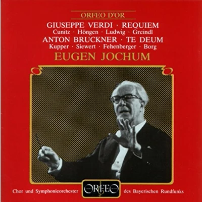 Afbeelding van Chor Und Symphonieorchester Des Bayerischen Rundfunks, Eugen Jochum Messa Da Requiem/Te Deum (2 CD)