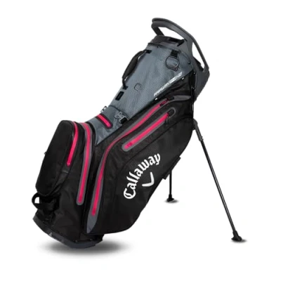 Afbeelding van Callaway Fairway 14 HD Waterproof Standbag 2025 Zwart Grijs Roze