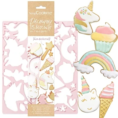 Afbeelding van ScrapCooking Multi cookie Cutter Unicorn