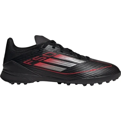 Afbeelding van adidas Uniseks kinderen F50 LEAGUE Voetballaarzen Turf Kids, Core Black / Iron Metallic Lucid Red, 33 EU