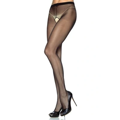 Afbeelding van Sheer Crotchless Pantyhose +