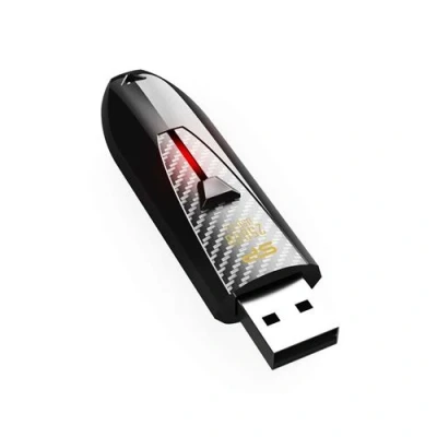Image de Silicon Power Blaze B25 32Go USB 3.0 (3.1 Gen 1) Connecteur Type A Noir lecteur flash Lecteurs (32 Go, 1), A, Slide, 8,2 g, Noir)
