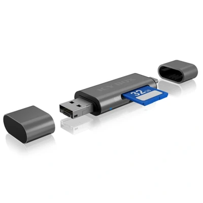 Afbeelding van RaidSonic ICY BOX IB CR201 C3 ext. Card Reader Multi USB