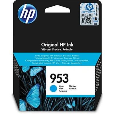 Afbeelding van HP 953 Cyan Ink Cartridge F6U12AE
