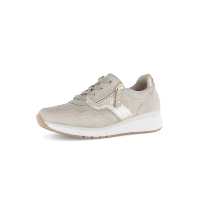 Afbeelding van Gabor Comfort Sneakers beige Suede Dames Maat 40