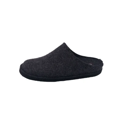 Afbeelding van Haflinger Flair SOFT Pantoffels, Dames, Maat: 44, Graphit Wol