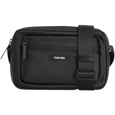 Afbeelding van Calvin Klein Essential Camera BAG Schoudertas, Heren, Maat: One Size, Black