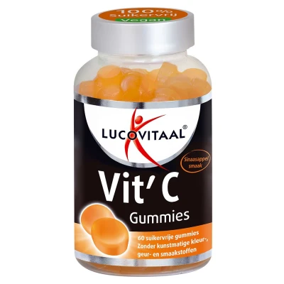 Afbeelding van Stapel tot 60% korting Lucovitaal Vitamine C (60 Gummies)