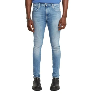 Image de G STAR Jean skinny Revend FWD pour homme, Bleu (Sun Faded Summer Sky D20071 d441 h099), 38W / 36L