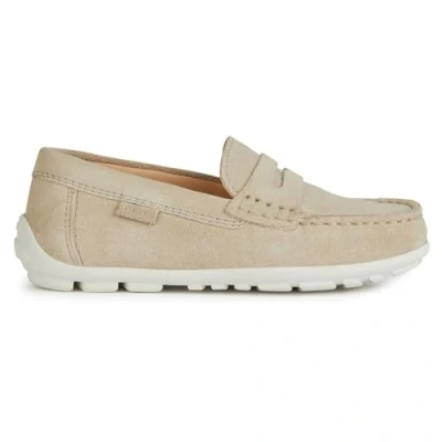 Afbeelding van Geox NEW FAST Instappers voor kinderen, Maat: 38, Light beige Leer