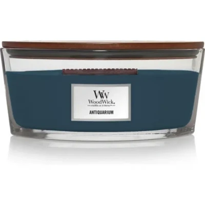 Afbeelding van WoodWick Heartwick Flame Ellipse Geurkaars Antiquarium