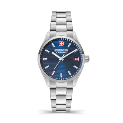Afbeelding van Swiss Military Hanowa SMWLH2200202 Polshorloge Dames Kwarts Roadrunner Lady