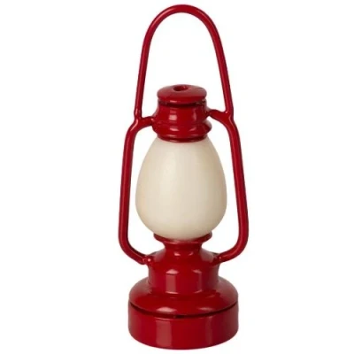Afbeelding van Maileg poppenhuis lantaarn rood 7 cm