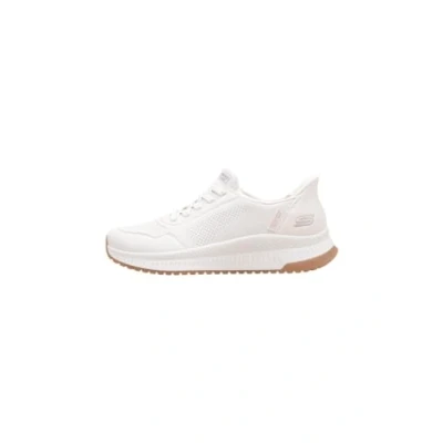 Afbeelding van Skechers Slip ins: BOBS Squad 4 dames sneakers wit Maat 38 Extra comfort Memory Foam